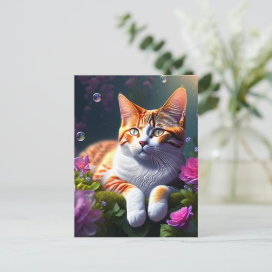 Cat feeling ポストカード (スタンド正面)