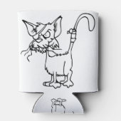 Cat Fight Injured Animal Bandage Feline Domestic 缶クーラー (裏面)