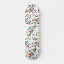 Cat Fish Illustration Skateboard スケートボード