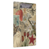 Cat Floral Collage Pattern – Cute Artistic Design クリップボード (右)