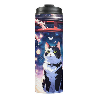 cat&flowerは世界で最も美しいもの タンブラー