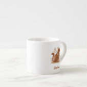 Cat Folk Art – Cat Lover Gift エスプレッソカップ (正面右)