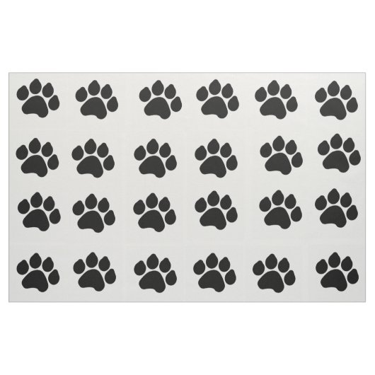 cat footprint ファブリック (ヤード)