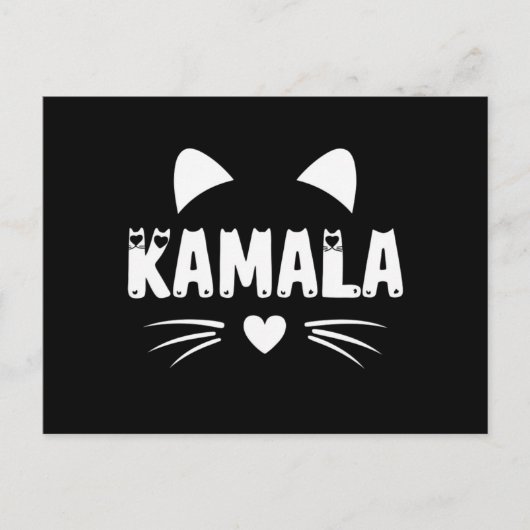 Cat For Harris 2024 ポストカード (正面)