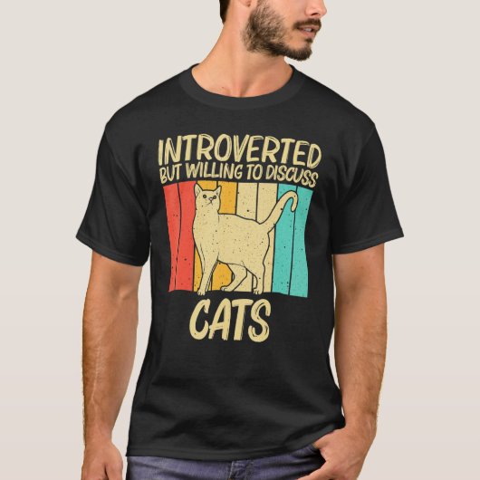 Cat For Men Women Cat Kitten Pet Animal Tシャツ (正面)