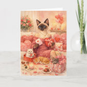 Cat for Valentine's Day  カード (正面)