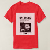 Cat Found Journey Graphic Tシャツ (デザイン正面)