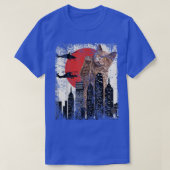 Cat Funny Retro Cat Tシャツ (デザイン正面)