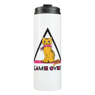 Cat - Game Over Squid タンブラー