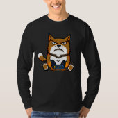 Cat Gamer Cat Video Games Motif  Controller Tシャツ (正面)
