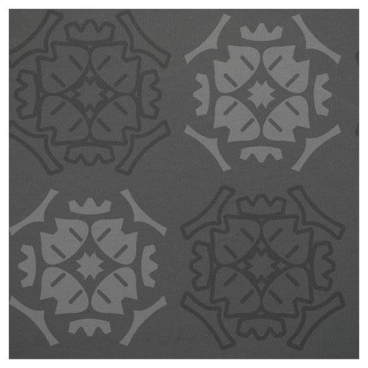 cat garden(ash) ファブリック (見本)