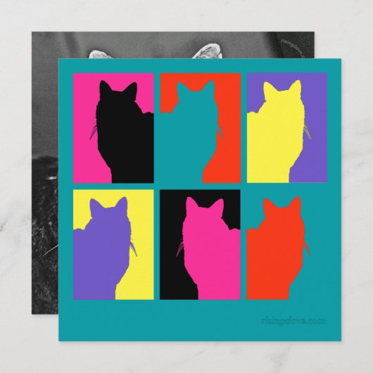 Cat Graphics by Miriam Kilmer of risingdove.com (正面/裏面)