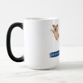 Cat Greeting Morphing Coffee Cup モーフィングマグカップ (左)
