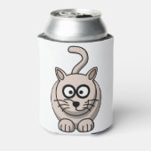 Cat Grey Panther Feline Wildcat Albino Predator 缶クーラー (缶裏面)