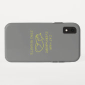 Cat hair everywhere zero regrets Case-Mate iPhoneケース (裏面(横))
