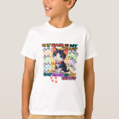 Cat Hair Is My Outfit Tシャツ (正面)