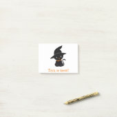 Cat Halloween Black Animal Fantasy October Autumn. ポストイット (デスク上)