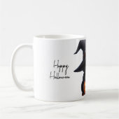 Cat Halloween Family コーヒーマグカップ (左)