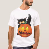 CAT HALLOWEEN Tシャツ (正面)