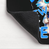 Cat Happy New Year Mew Year Funny New Years Party  マウスパッド (コーナー)