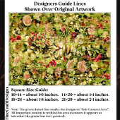 Cat Hidden in a Wildflower Meadow EX3 Decoupage 薄葉紙