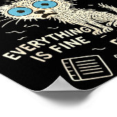 Cat I Survived 67 Days Of School Teachers Students ポスター (角)