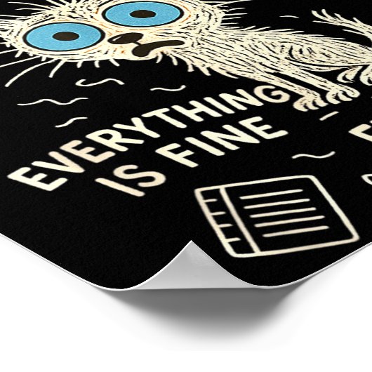 Cat I Survived 67 Days Of School Teachers Students ポスター (角)