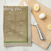 Cat I'll Watches You Song Parody 2024カレンダー キッチンタオル (四つ折り)