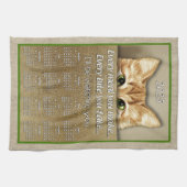 Cat I'll Watches You Song Parody 2025カレンダー キッチンタオル (横)