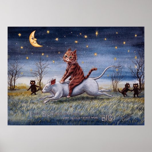 Cat Imagination, Louis Wain ポスター (正面)