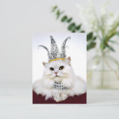 Cat in a Crown インビテーションポストカード (スタンド正面)
