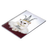 Cat in a Crown ノートブック (左側)