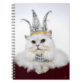 Cat in a Crown ノートブック (正面)