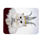 Cat in a Crown マグネット (横)