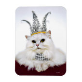 Cat in a Crown マグネット (縦)