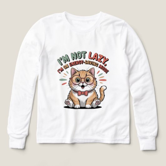 Cat in Energy Saving Mode (デザイン正面)