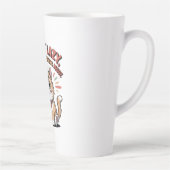 Cat in Energy Saving Mode カフェラテマグ (右)