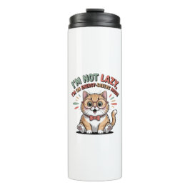 Cat in Energy Saving Mode タンブラー