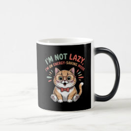 Cat in Energy Saving Mode モーフィングマグカップ