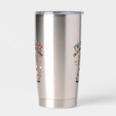 Cat in Energy Saving Mode 保温保冷タンブラー (左面)