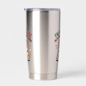 Cat in Energy Saving Mode 保温保冷タンブラー (右面)