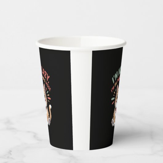 Cat in Energy Saving Mode 紙コップ (左)