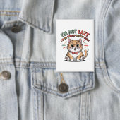 Cat in Energy Saving Mode 缶バッジ (インサイチュ)