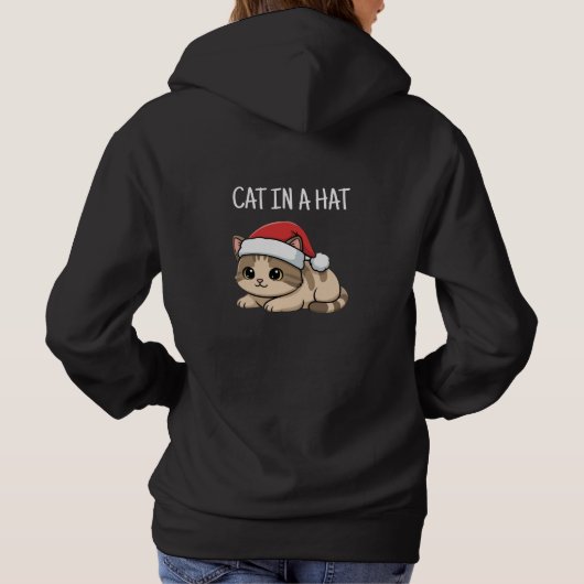 Cat in  hat パーカ (裏面)