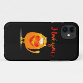 Cat in Love iPhone / iPadケース Case-Mate iPhoneケース (裏面(横))