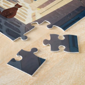 Cat in Mykonos Greece Cyclades Travel ジグソーパズル (側面)