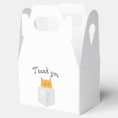 Cat in Pocket、peek a boo、DIY文字 フェイバーボックス (オープン)