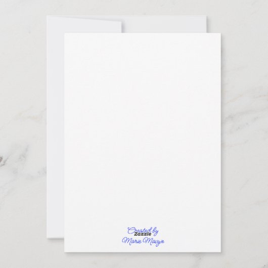 Cat in Snow Wearing Ear Muffs シーズンカード (裏面)