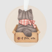 Cat in The Box オーナメント (正面)