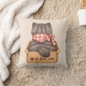Cat in The Box クッション (ブランケット)